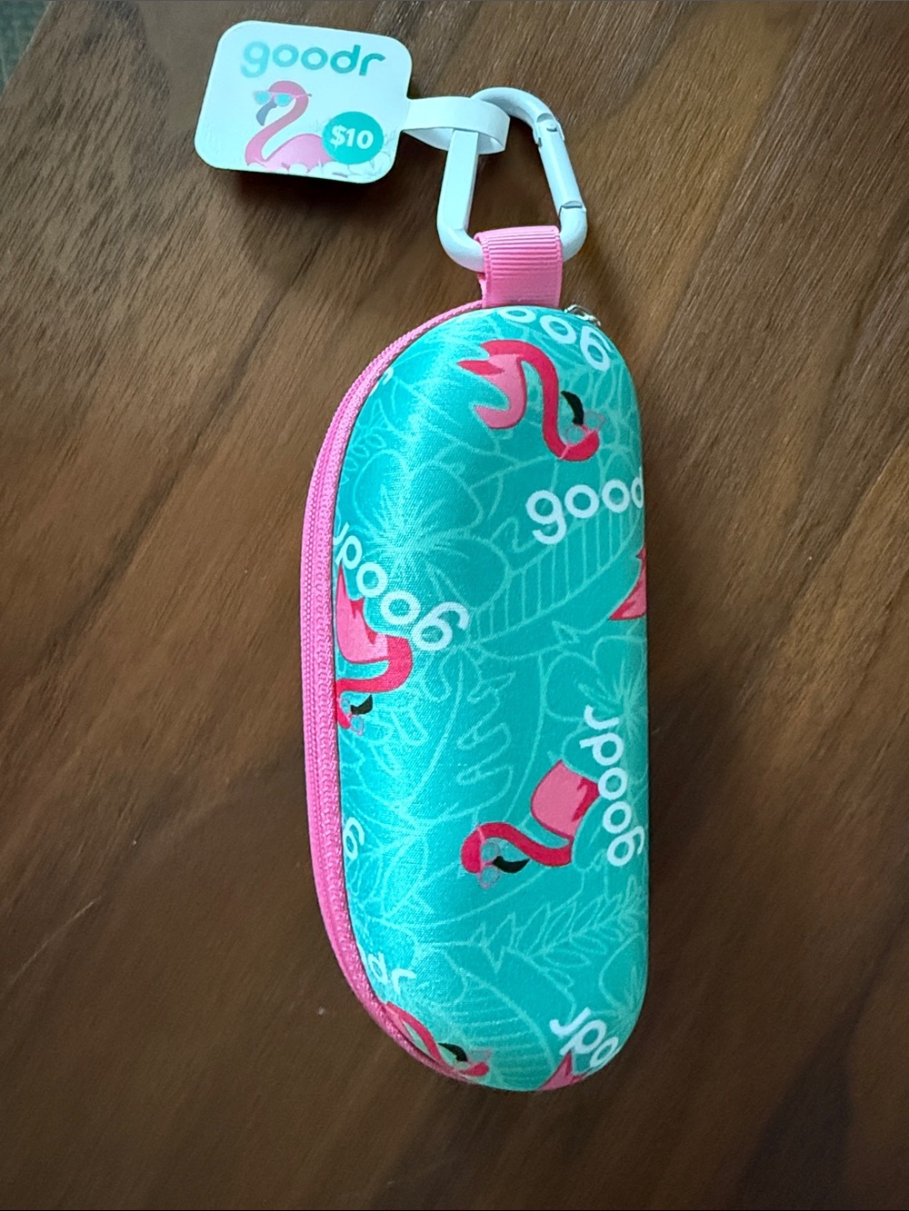 goodr Kids' Teal & Pink Flamingo Sunglasses Case